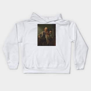 The Duet by John George Brown Kids Hoodie